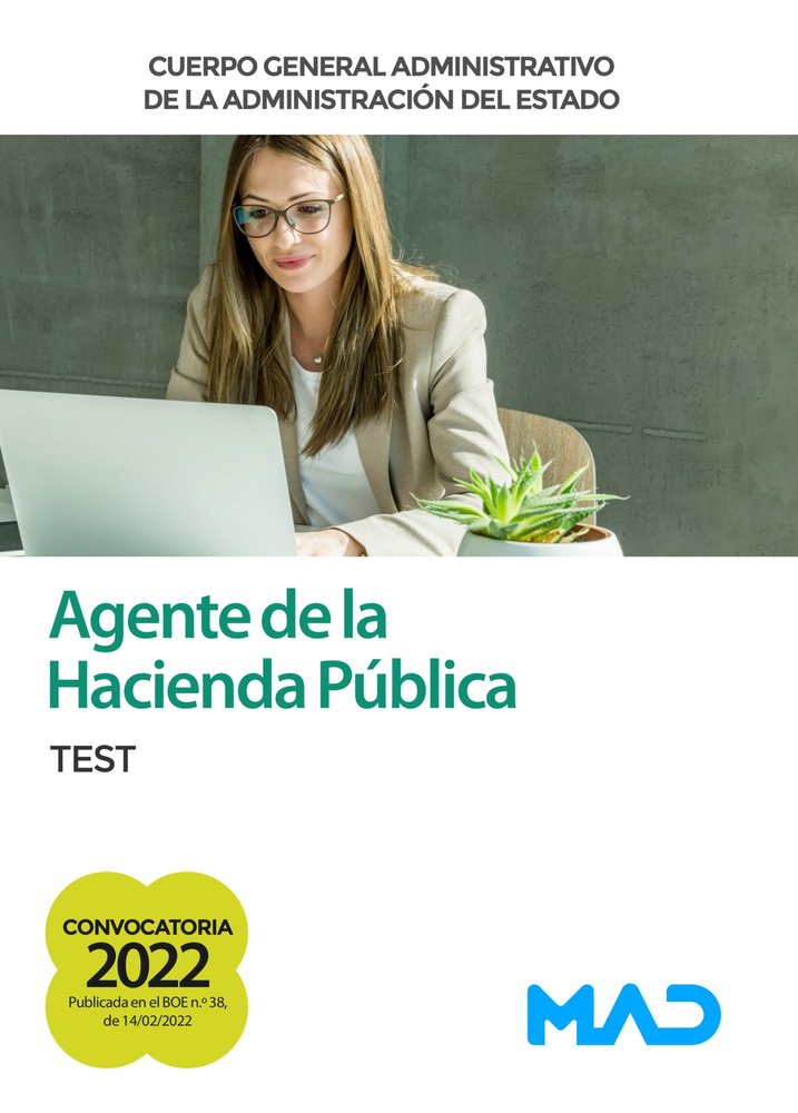 AGENTE HACIENDA PUBLICA CUERPO GENERAL ADMINISTRATIVO, de MARTINEZ DEL FRESNO | portada del libro