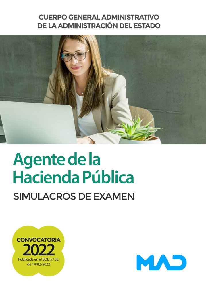 AGENTE HACIENDA PUBLICA CUERPO GENERAL ADMINISTRATIVO, de USERO LOPEZ | portada del libro