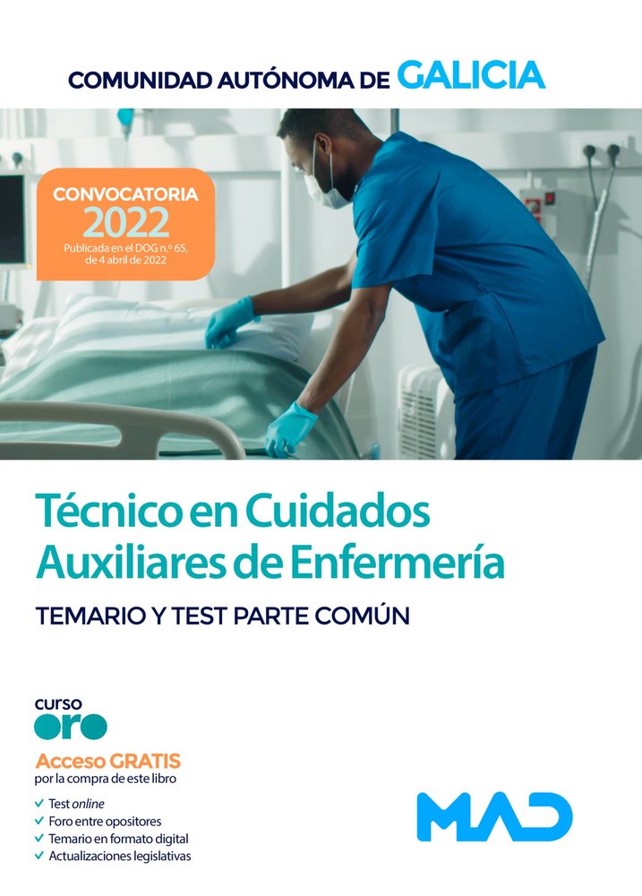 TECNICO CUIDADO AUXILIAR ENFERMERIA ADMINISTR, de 7 EDITORES#GANCEDO CONS | portada del libro