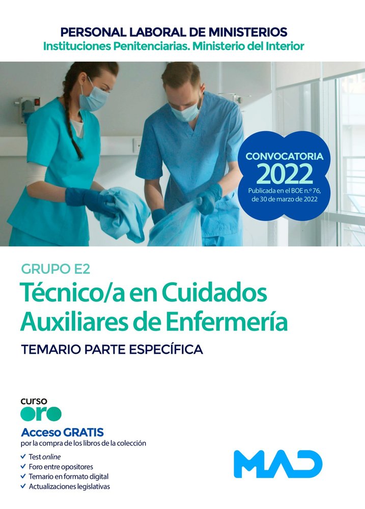 CUIDADO AUXILIAR ENFERMERIA INSTITUCION PENITENCI, de 7 EDITORES#ANIA PALACIO | portada del libro