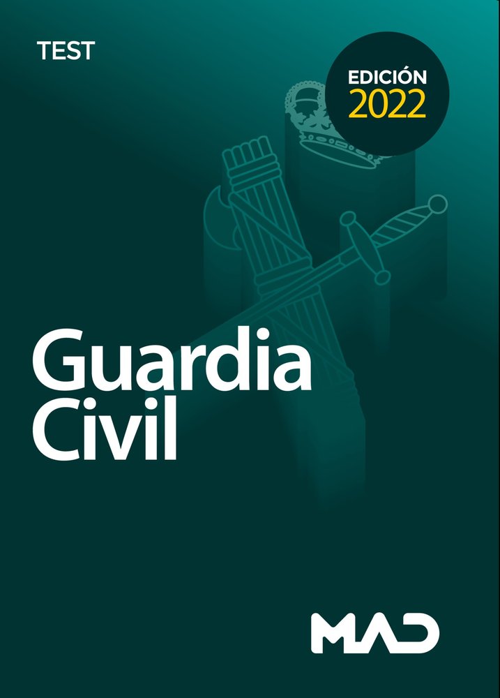Guardia Civil. Test, de 7 EDITORES#RODRIGUEZ YERGO | portada del libro