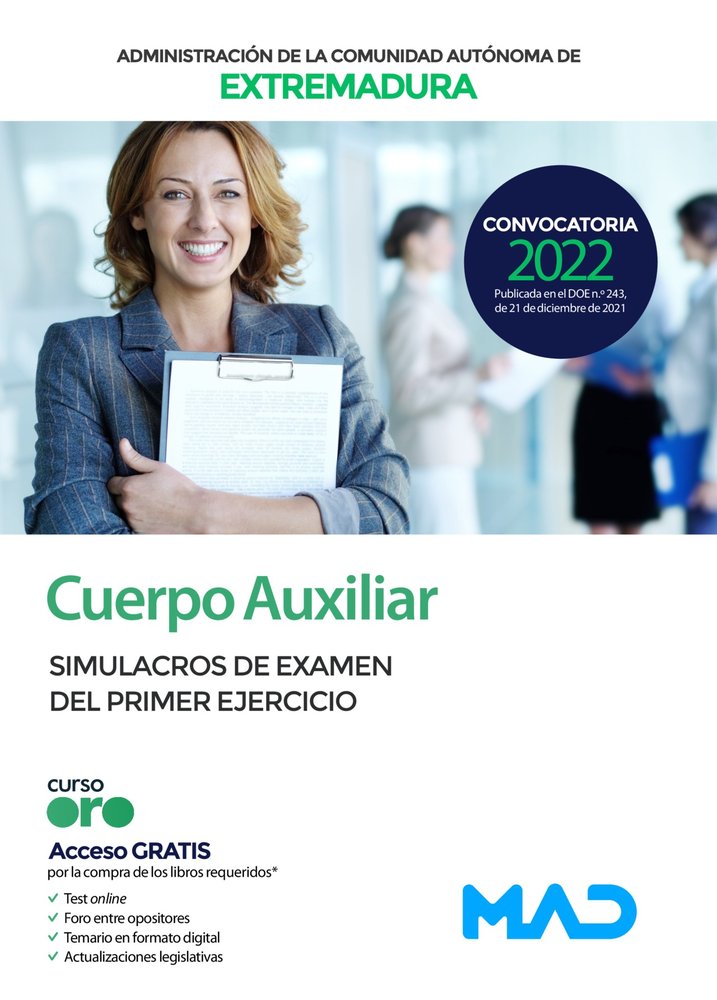 AUXILIAR ADMINISTRACION GENERAL COMUNIDAD AUTONOMA, de GONZALEZ RABANAL | portada del libro