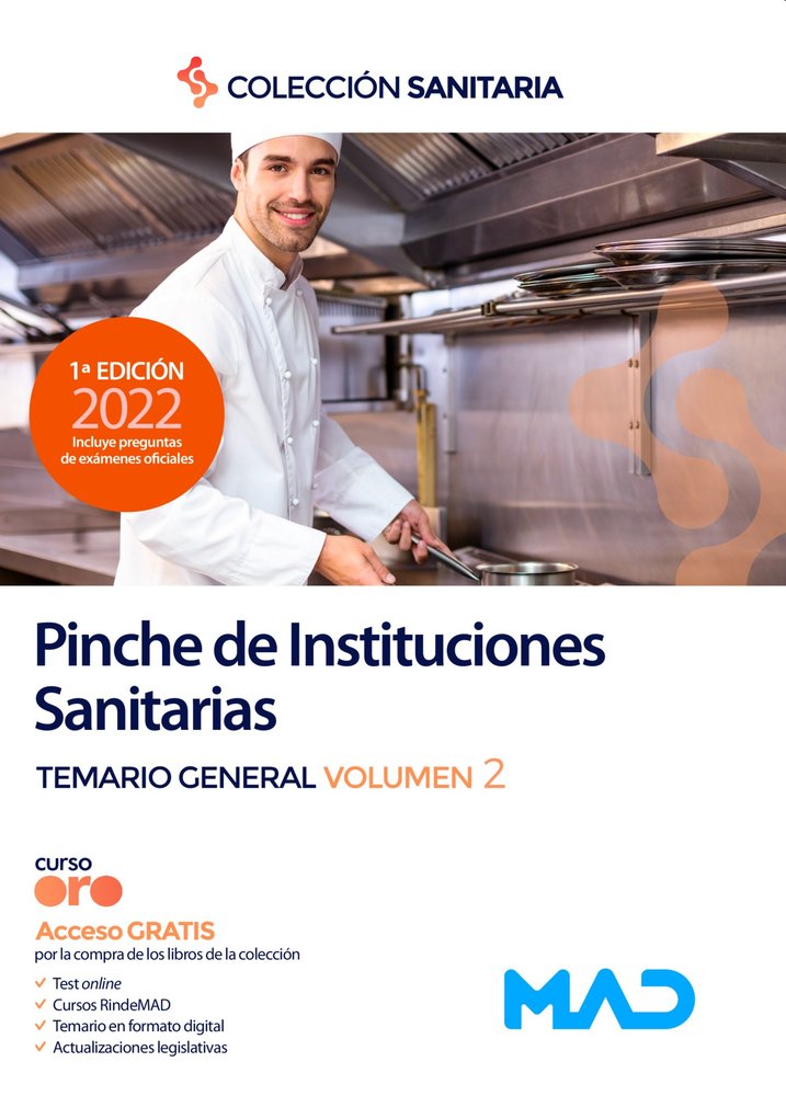 Pinche de Instituciones Sanitarias.Temario General Volumen 2, de GONZALEZ RABANAL | portada del libro