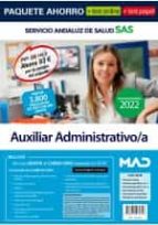 PAQUETE AHORRO Y TEST PAPEL Y ONLINE AUXILIAR ADMINISTRATIV, de Varios autores | portada del libro