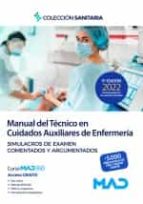 TECNICO CUIDADO AUXILIAR ENFERMERIA SIMULACRO DE EXAMEN, de Varios autores | portada del libro