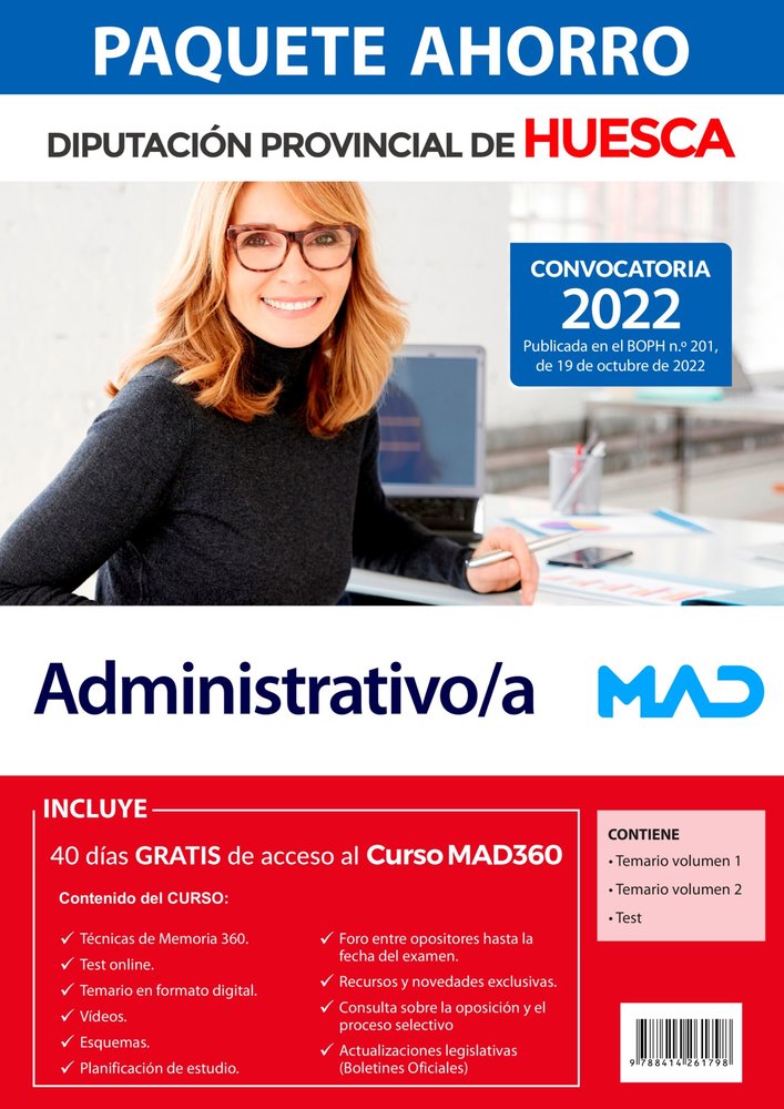 PAQUETE AHORRO ADMINISTRATIVO/A DIPUTACION PROVINCIAL, de 7 EDITORES#MUÑOZ COLLADO | portada del libro