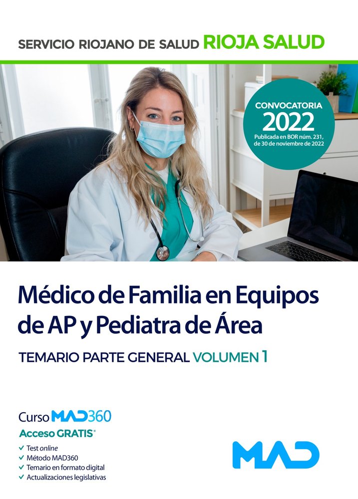 MEDICO FAMILIA ATENCION PRIMARIA SERIS TEMARIO GEN VOL 1 | portada del libro