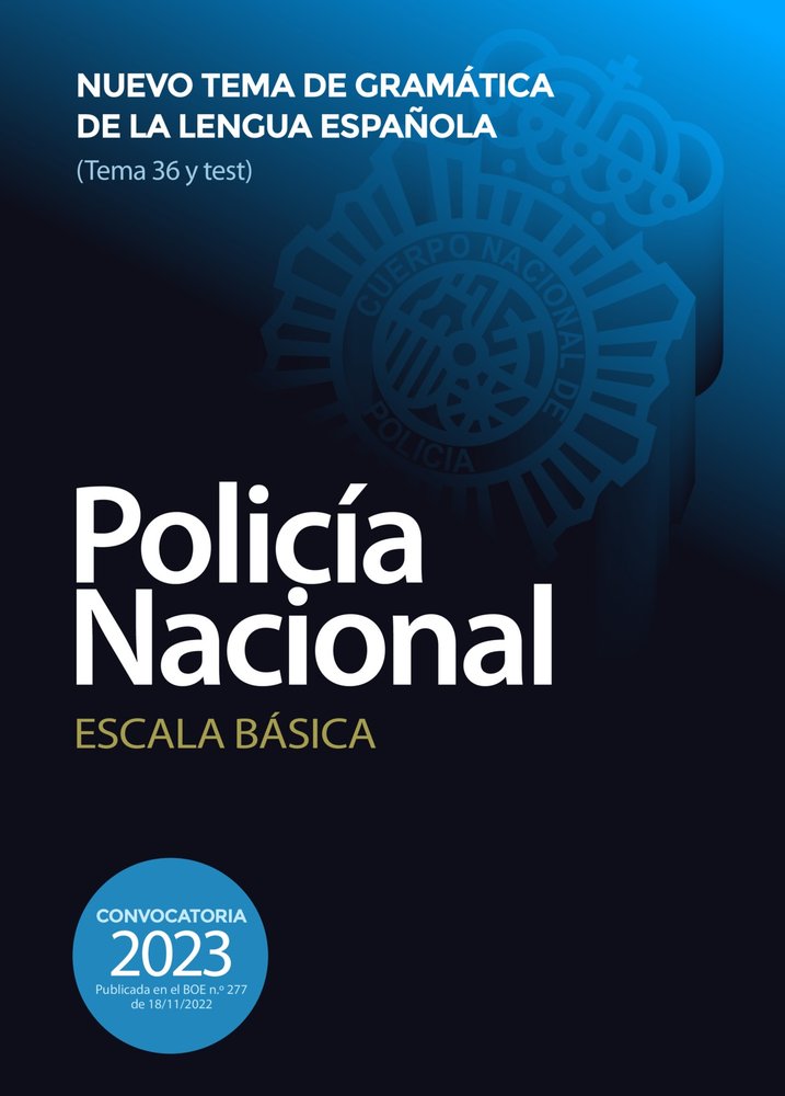 NUEVO TEMA DE GRAMATICA DE LA LENGUA ESPAÑOLA POLICIA, de ALEJO FERNANDEZ | portada del libro