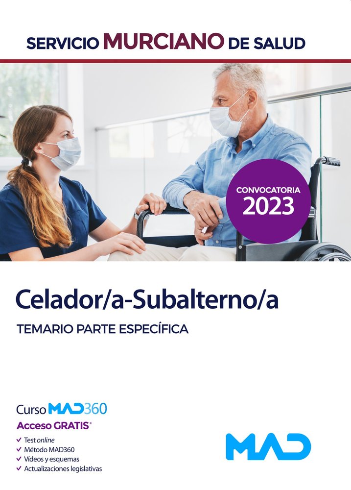 CELADOR/A SUBALTERNO/A TEMARIO PARTE ESPECIFICA SERVICIO MU, de AA.VV. | portada del libro