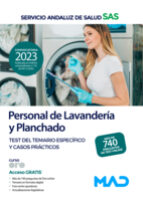 PERSONAL LAVANDERIA Y PLANCHADO SERVICIO ANDALUZ SALUD, de Varios autores | portada del libro