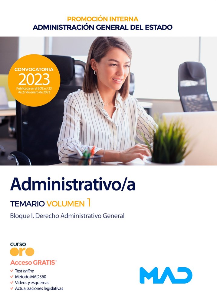 ADMINISTRATIVO ADMINISTRACION GENERAL ESTADO (PROM, de 7 EDITORES | portada del libro