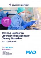 TECNICO/A SUPERIOR LABORATORIO DIAGNOSTICO CLINICO TEST COM, de Varios autores | portada del libro