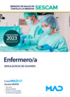 Enfermero/a del Servicio de Salud de Castilla-La Mancha (SESCAM). Simulacro de examen, de Varios autores | portada del libro
