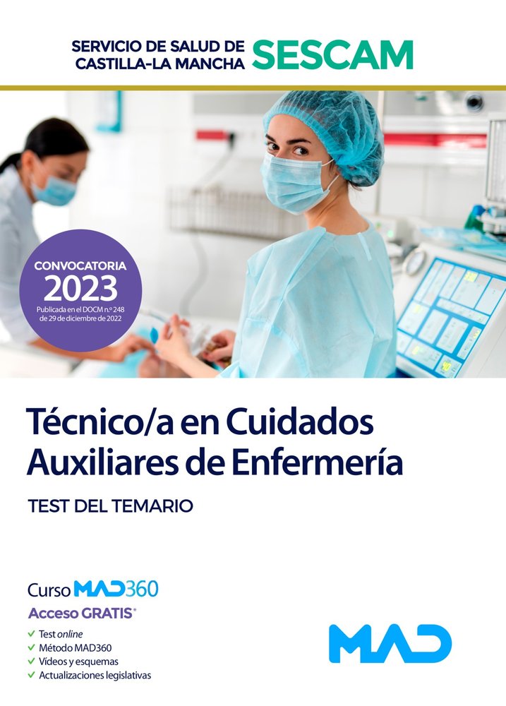 TECNICO/A CUIDADO AUXILIAR ENFERMERIA SERVICIO, de 7 EDITORES#GOMEZ MARTINEZ | portada del libro