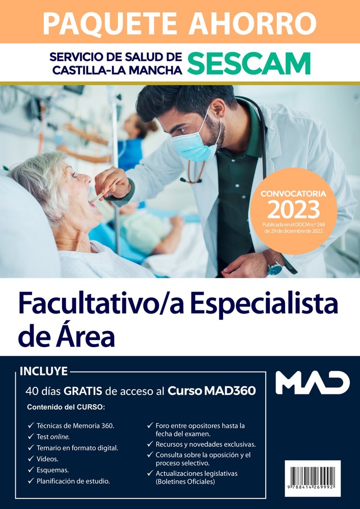 PAQUETE AHORRO FACULTATIVO/A ESPECIALISTA DE AREA SERVICIO D, de GOMEZ MARTINEZ | portada del libro