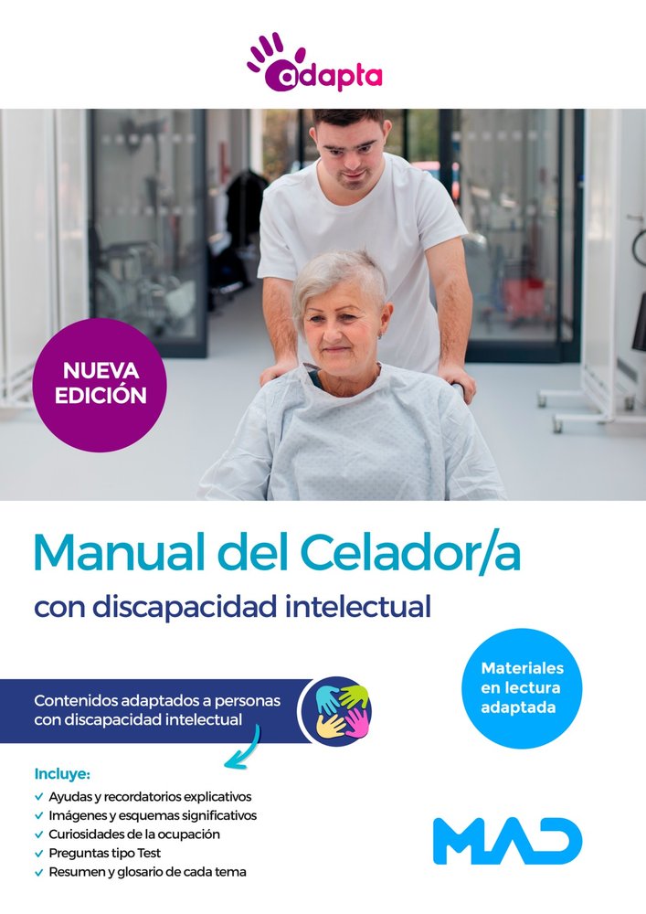 Manual del Celador/a de Instituciones Sociosanitarias. Contenidos adaptados a personas con discapaci, de 7 EDITORES#CLAVIJO G