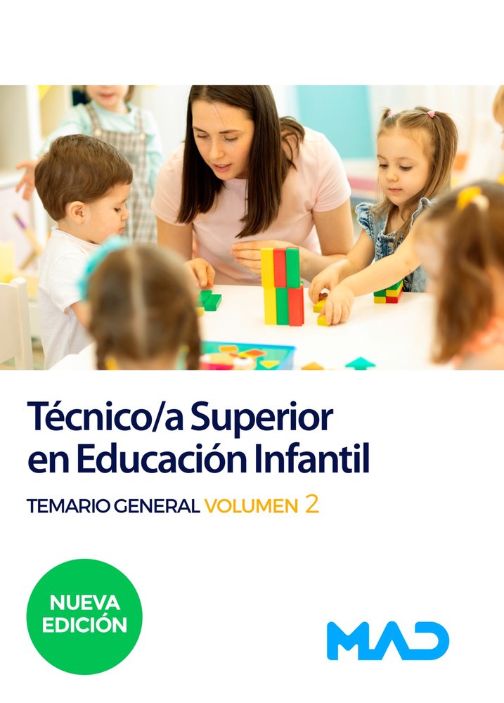 TECNICO/A SUPERIOR EDUCACION TEMARIO GENERAL V.2, de CLAVIJO GAMERO | portada del libro