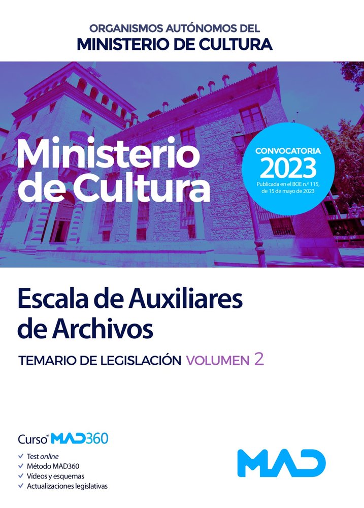 ESCALA DE AUXILIARES DE ARCHIVOS DE ORGANISMOS AUTONOMOS DE, de 7 EDITORES#TORRES FONSECA | portada del libro