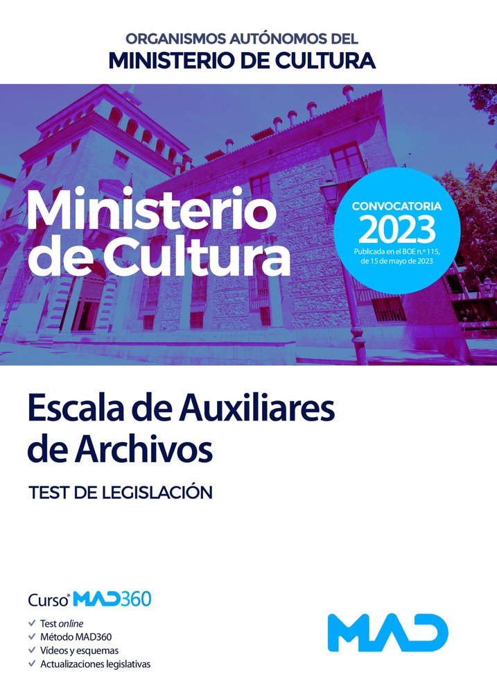 ESCALA DE AUXILIARES DE ARCHIVOS DE ORGANISMOS AUTONOMOS DEL, de 7 EDITORES#PEREZ SANCHEZ | portada del libro