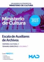 ESCALA DE AUXILIARES DE ARCHIVOS DE ORGANISMOS AUTONOMOS DE, de Varios autores | portada del libro