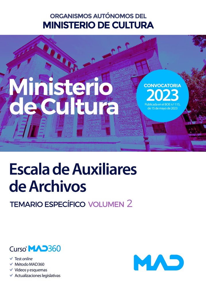 ESCALA DE AUXILIARES DE ARCHIVOS DE ORGANISMOS AUTONOMOS DEL, de HERRERA VAZQUEZ | portada del libro