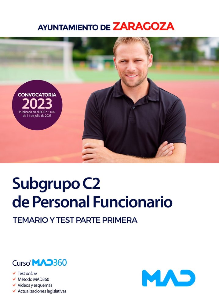 SUBGRUPO C2 PERSONAL FUNCIONARIO | portada del libro