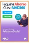 PAQUETE AHORRO LIBRERIA CURSO MAD360 Y LIBROS PAPEL ASISTE, de GARCIA FERNANDEZ | portada del libro