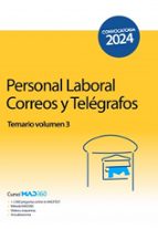 PERSONAL LABORAL CORREOS Y TELEGRAFOS TEMARIO VOLUMEN 3, de Varios autores | portada del libro