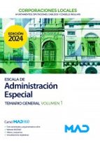ESCALA ADMINISTRACION ESPECIAL AYUNTAMIENTO DIPUTACION 1 Y, de Varios autores | portada del libro