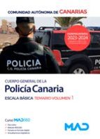 024 T1 POLICIA CANARIA ESCALA BASICA COMUNIDAD AUTONOMA DE CANARI, de Varios autores | portada del libro