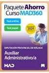 OPOSICIONES AUXILIAR ADMINISTRATIVO/A DIPUTACION PROVINCIAL, de MARTINEZ DEL FRESNO | portada del libro