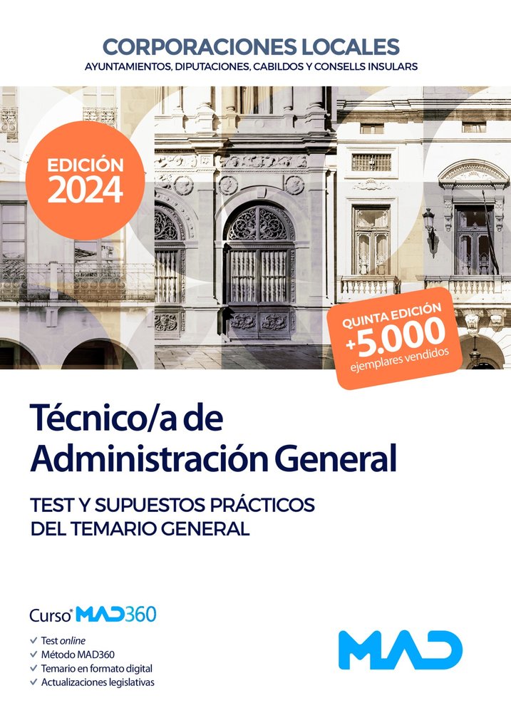 TECNICO DE ADMINI..., de AAVV | portada del libro