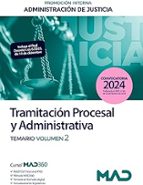 CUERPO TRAMITACION PROCESAL Y ADMINISTRATIVA PROMOCION I, de Varios autores | portada del libro