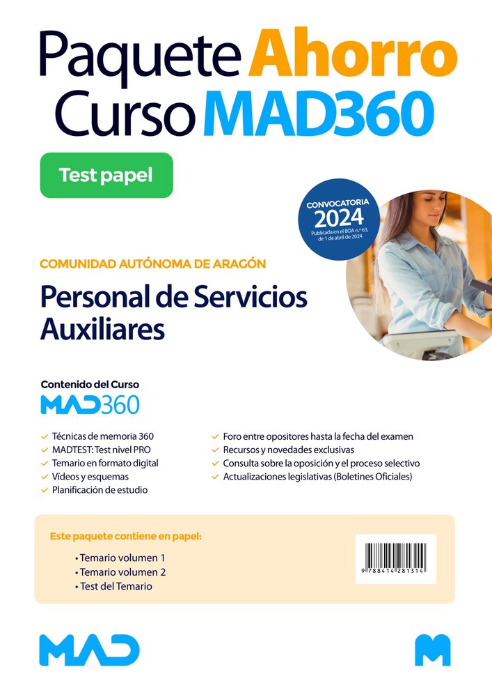 OPOSICIONES PERSONAL SERVICIO AUXILIAR GRUPO E, de SOUTO FERNANDEZ | portada del libro