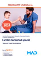 ESCALA EDUCACION ESPECIAL TEMARIO PARTE GENERAL, de Varios autores | portada del libro