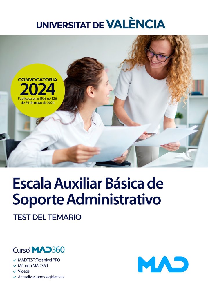 ESCALA AUXILIAR BASICA SOPORTE ADMINISTRATIVO UNIVERSIDAD, de CALVO PRIETO | portada del libro