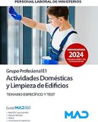 ACTIVIDADES DOMESTICAS Y LIMPIEZA DE EDIFICIOS GRUPO PRO.E1, de Varios autores | portada del libro
