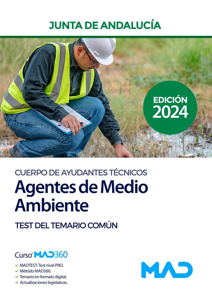 CUERPO AYUDANTES TECNICOS ESPECIALIDAD AGENTES MEDIO AMBIEN | portada del libro