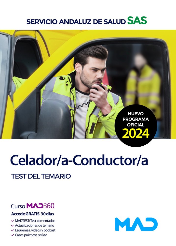 CELADOR CONDUCTOR SAS 2024, de TEST | portada del libro