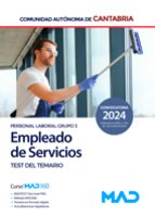 EMPLEADO SERVICIO CANTABRIA TEST, de Varios autores | portada del libro