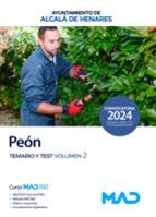 PEONES ALCALA DE HENARES TEMARIO 2 Y TEST, de Varios autores | portada del libro