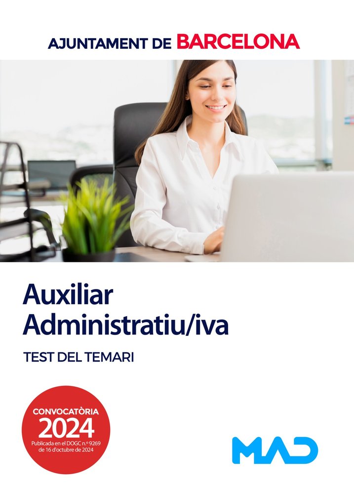 AUXILIAR ADMINISTRATIU/IVA LAJUNTAMENT BARCELONA. TES, de TOJEIRO ALCALA | portada del libro