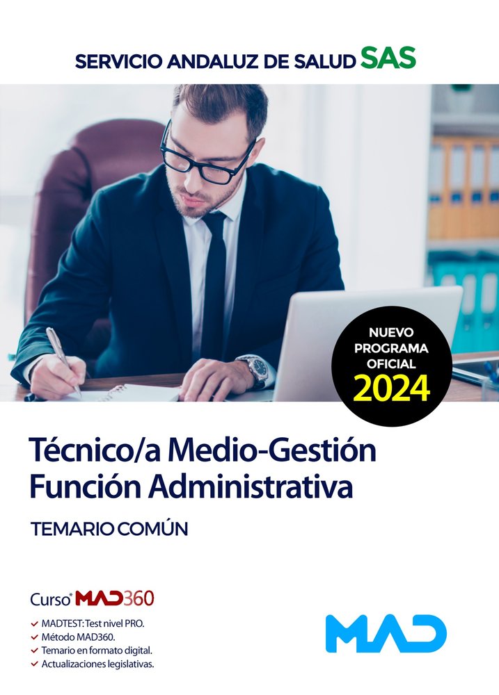 TECNICO/A MEDIO-GESTION FUNCION ADMINISTRATIVA DEL SAS OPCION ADMINISTRACION GEN, de GOMEZ MARTINEZ | portada del libro