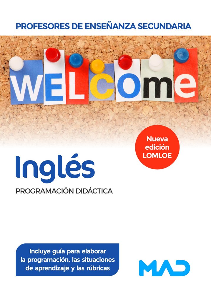 INGLES PROGRAMACION DIDACTICA PROFESORES ENSEÑANZA SECUNDARIA, de VV.AA | portada del libro
