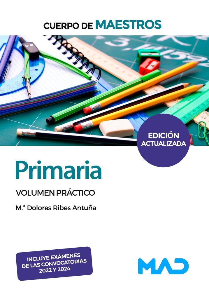 CUERPO DE MAESTROS PRIMARIA VOLUMEN PRACTICO | portada del libro