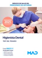 HIGIENISTA DENTAL SERVICIO DE SALUD DEL PRINCIPADO DE ASTURIAS (SESPA)TEST, de Varios autores | portada del libro