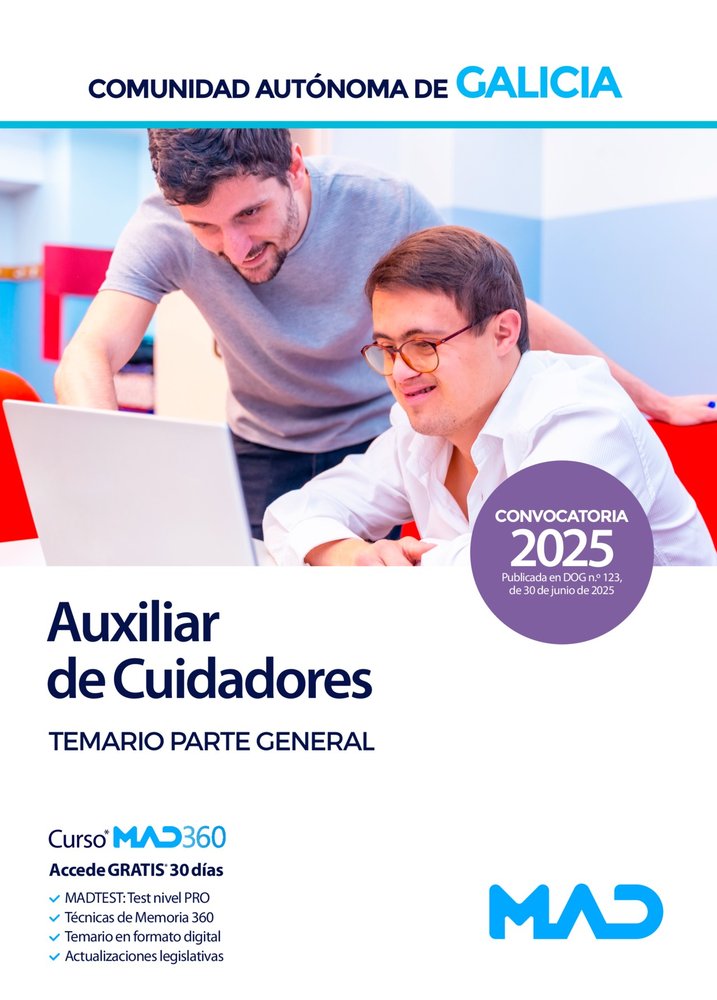 AUXILIAR DE CUIDA..., de VV.AA | portada del libro