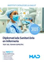 DIPLOMAT/ADA SANITARI/ARIA INFERMERIA TEST TEMARI ESPECIFIC, de Varios autores | portada del libro