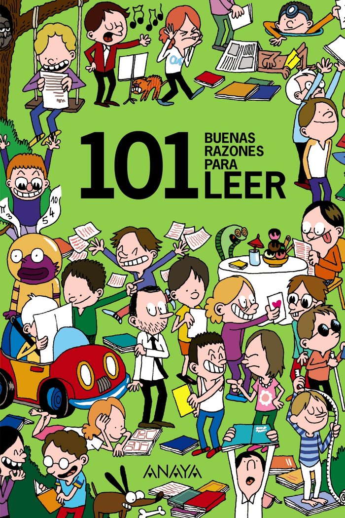 101 BUENAS RAZONES PARA LEER, de MASINI, BEATRICE | portada del libro