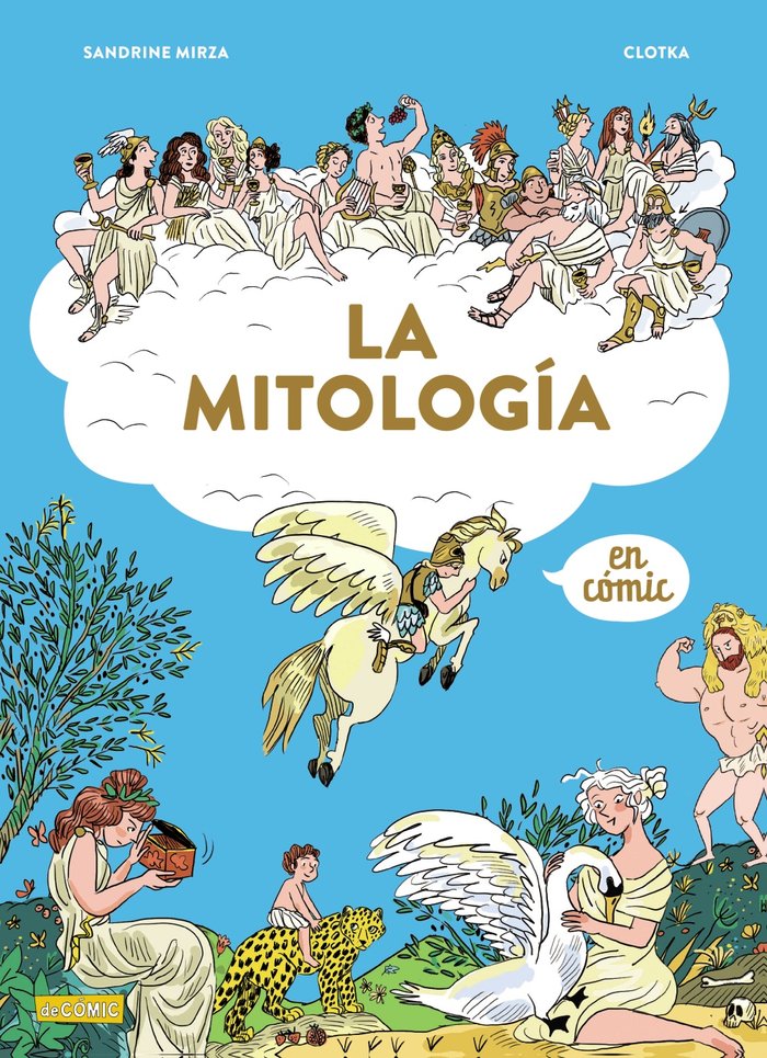 LA MITOLOGIA EN COMIC, de MIRZA, SANDRINE | portada del libro